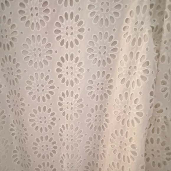 Size S Lilly Pulitzer cotton bekah dress white Elegant White Eyelet Dress - Picture 10 of 12